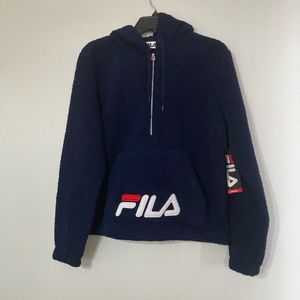 Fila Cozy Up Sherpa Sweatshirt Womens Pullover